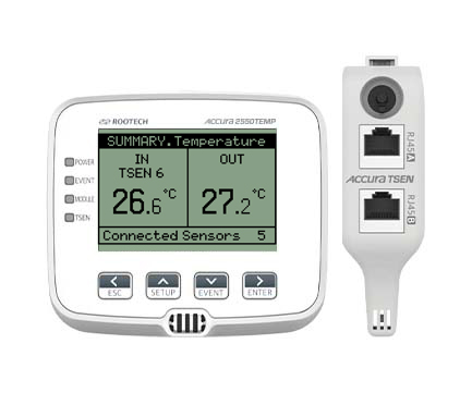 Accura 2550TEMP Temperature Measuring Module and Accura TSEN Temperature Sensor Module - Rootech