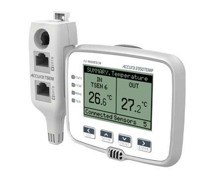 Accura 2550TEMP Temperature Measuring Module and Accura TSEN Temperature Sensor Module - Rootech