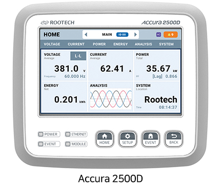 Accura 2500D - Smart Digital Power Meter - Rooteh