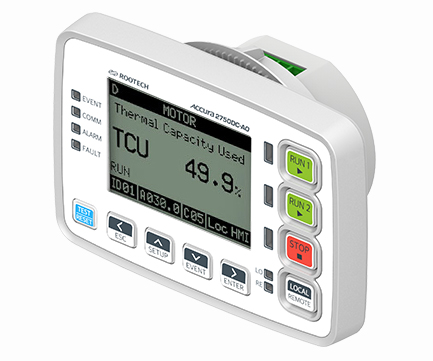 Accura 2750DC-AO Motor-Unit Protection and Control HMI Module [Option AO] - Rootech