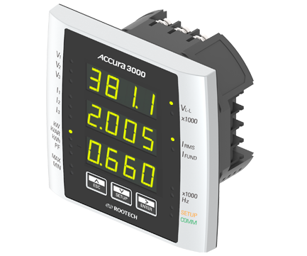 Accura 3000 High Accuracy Digital Power Meter - Rootech