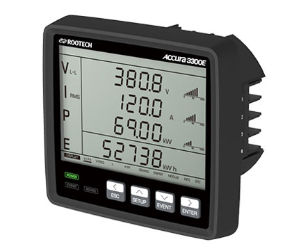 Accura 3300E High Accuracy Digital Power Meter - Rootech