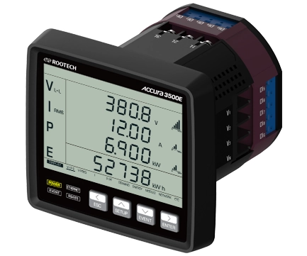 Accura 3500E High Accuracy Digital Power Meter / IO modules - Rootech