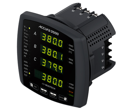 Accura 3500 High Accuracy Digital Power Meter / IO modules - Rootech