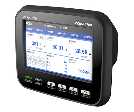 Accura 3700 High Accuracy Digital Power Quality Meter / IO modules - Rootech