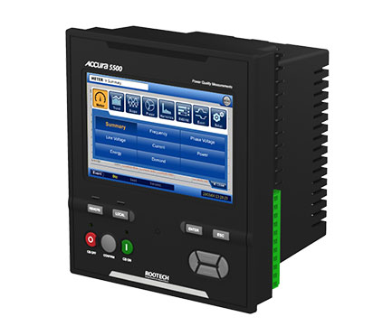 Accura 5500 High Accuracy Digital Power Quality Meter - Rootech